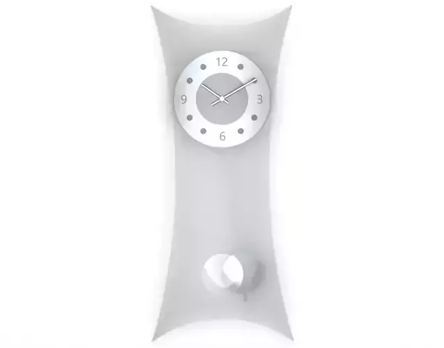 Wall pendulum clock 3D model