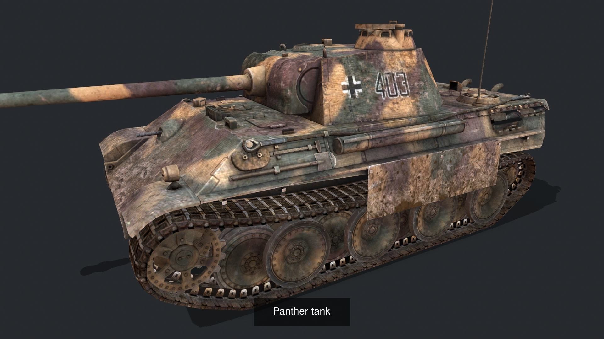 Tank Pack 7 Models 3D Model Collection_4