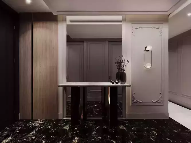 Entrance Hall Sapphire by FGM 3D model