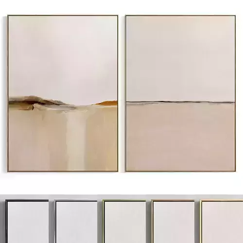 Plaster Two Photo Frame 166