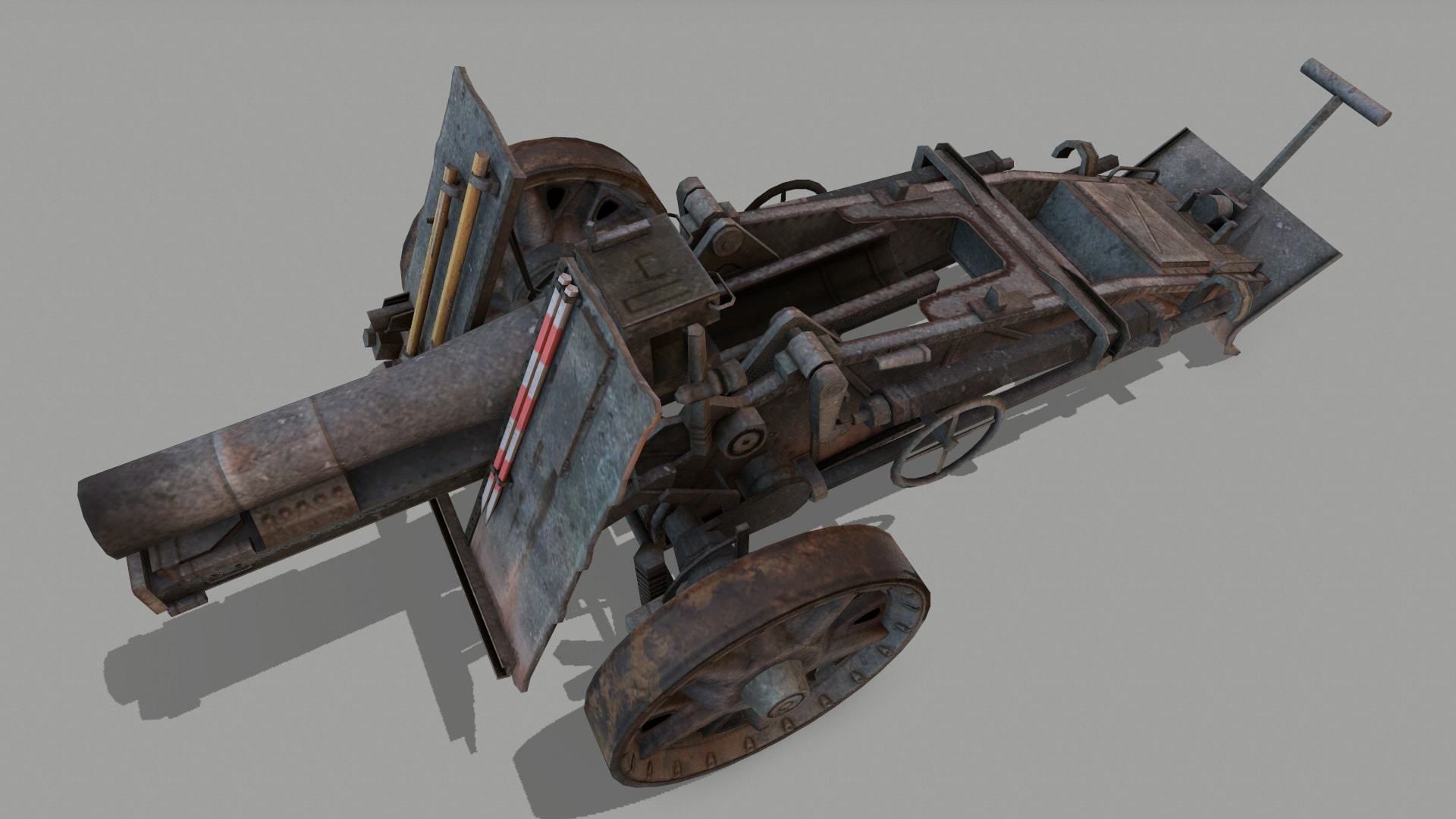 sIG 33 Low-poly 3D model_3