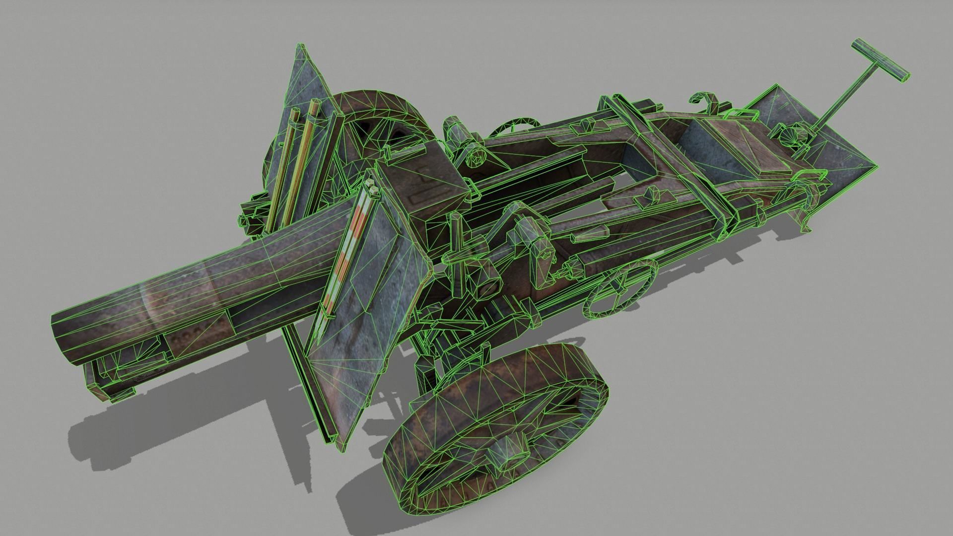 sIG 33 Low-poly 3D model_9