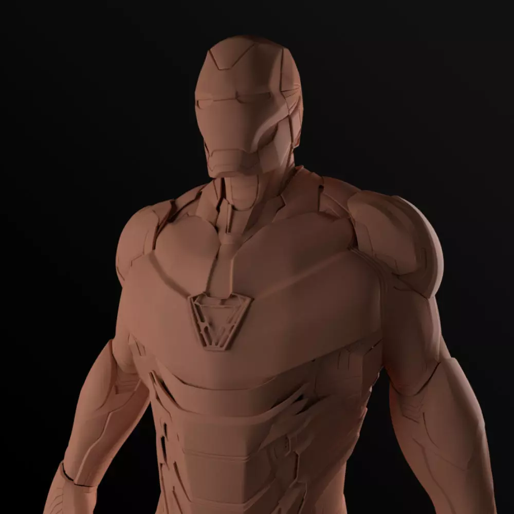 Iron Man Mark-85 3D model_0