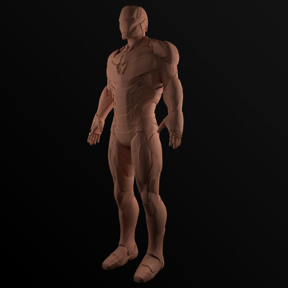 Iron Man Mark-85 3D model_2