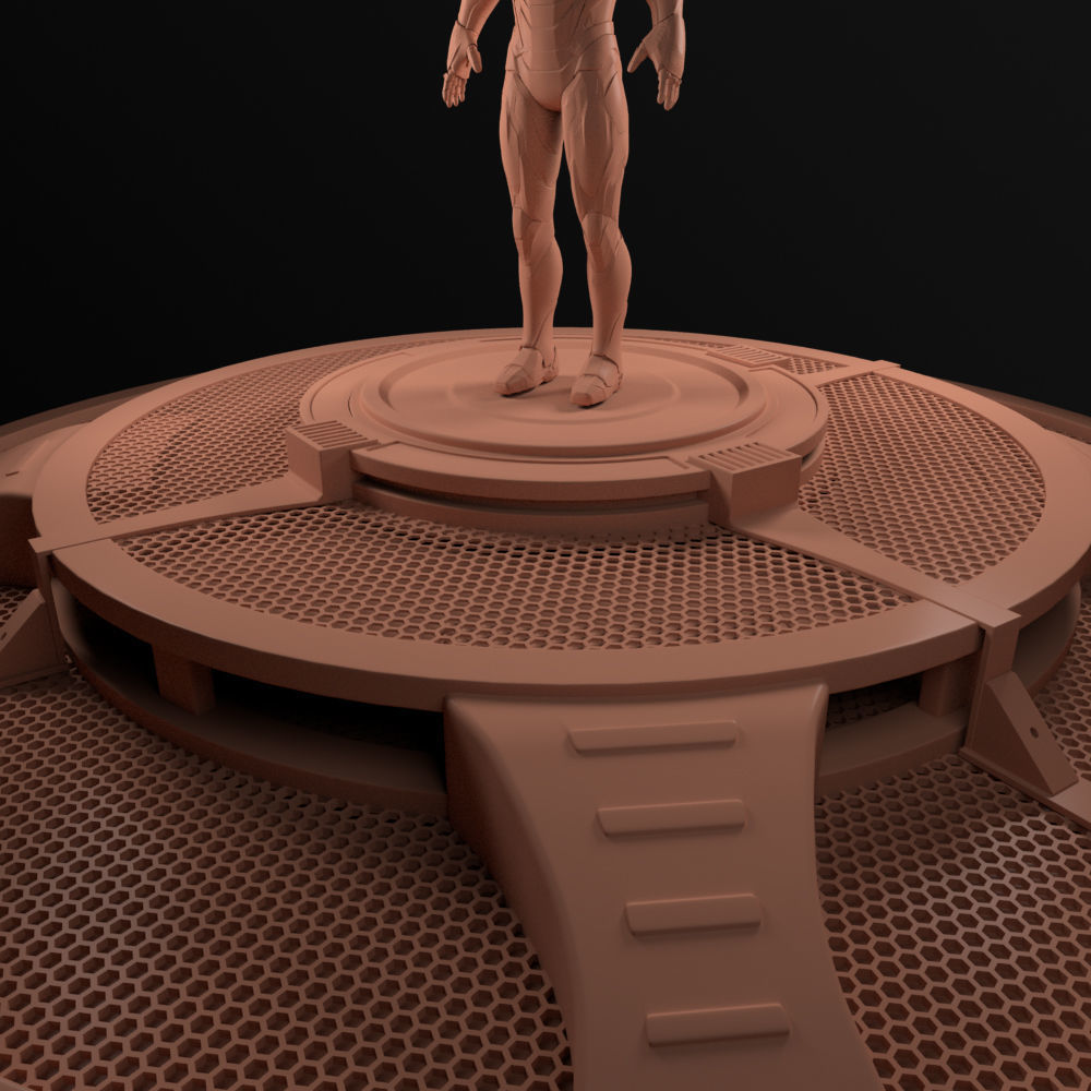 Iron Man Mark-85 3D model_1