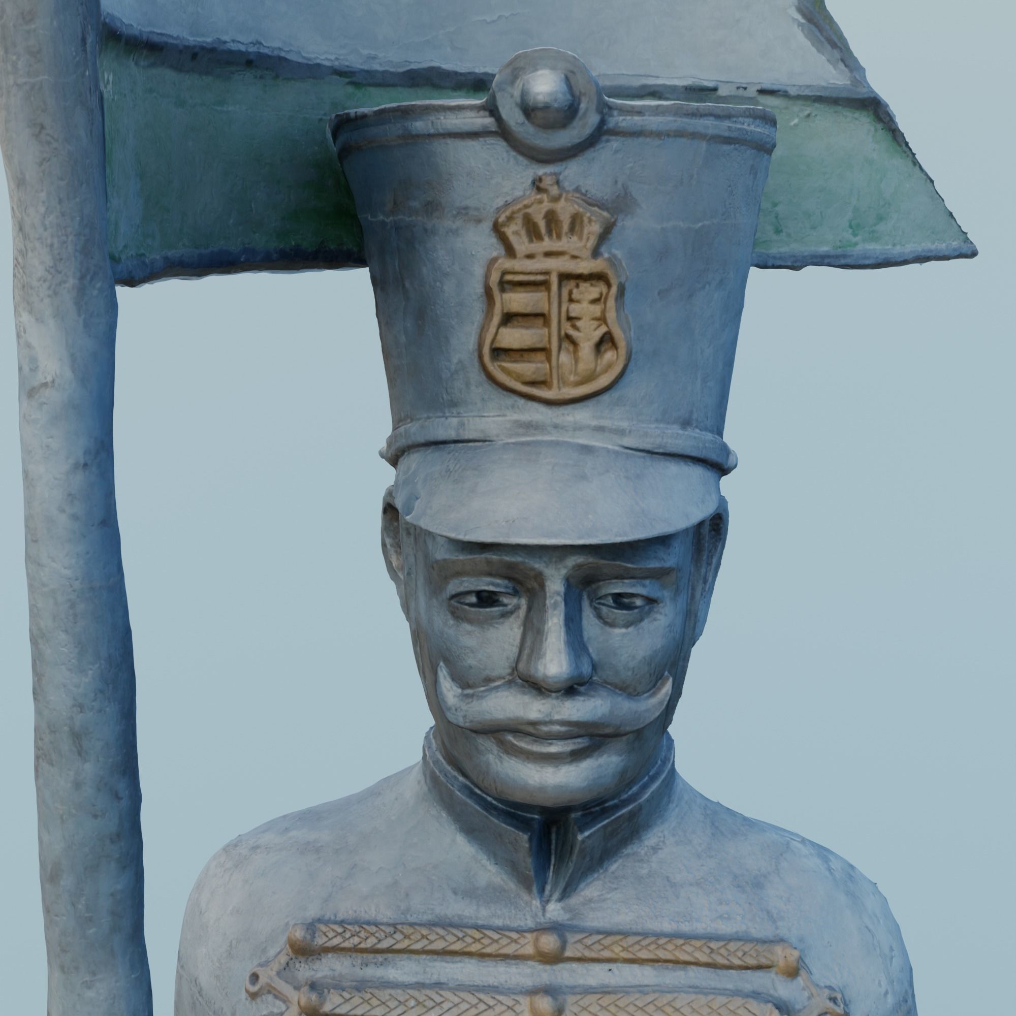 Hussar warrior knight 3D print model_5