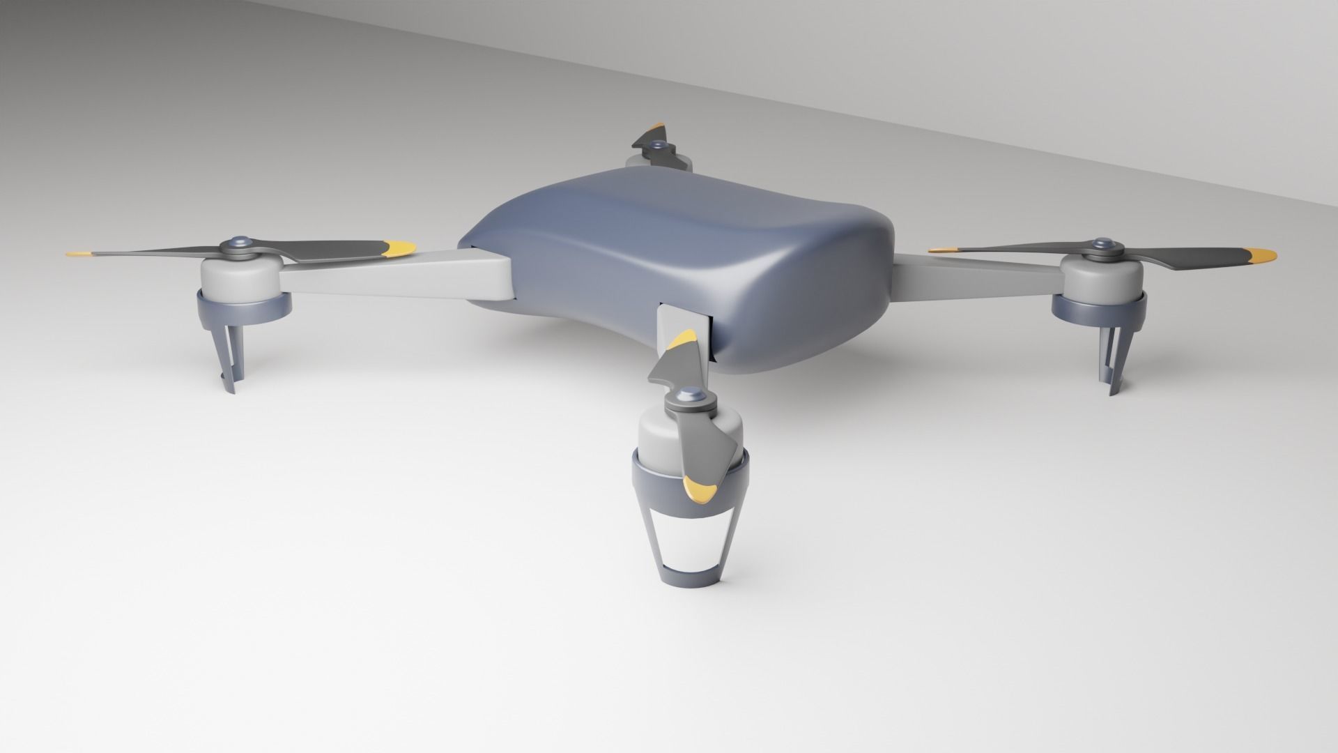 Drone - Quadcopter 3D model_5