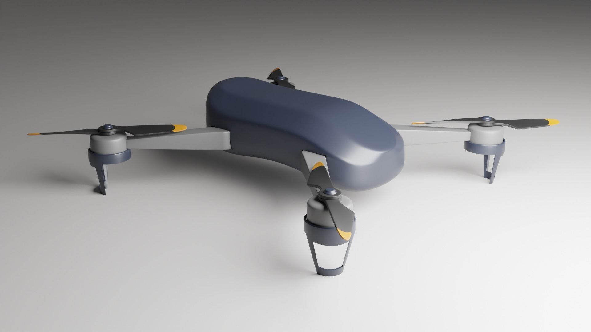 Drone - Quadcopter 3D model_7