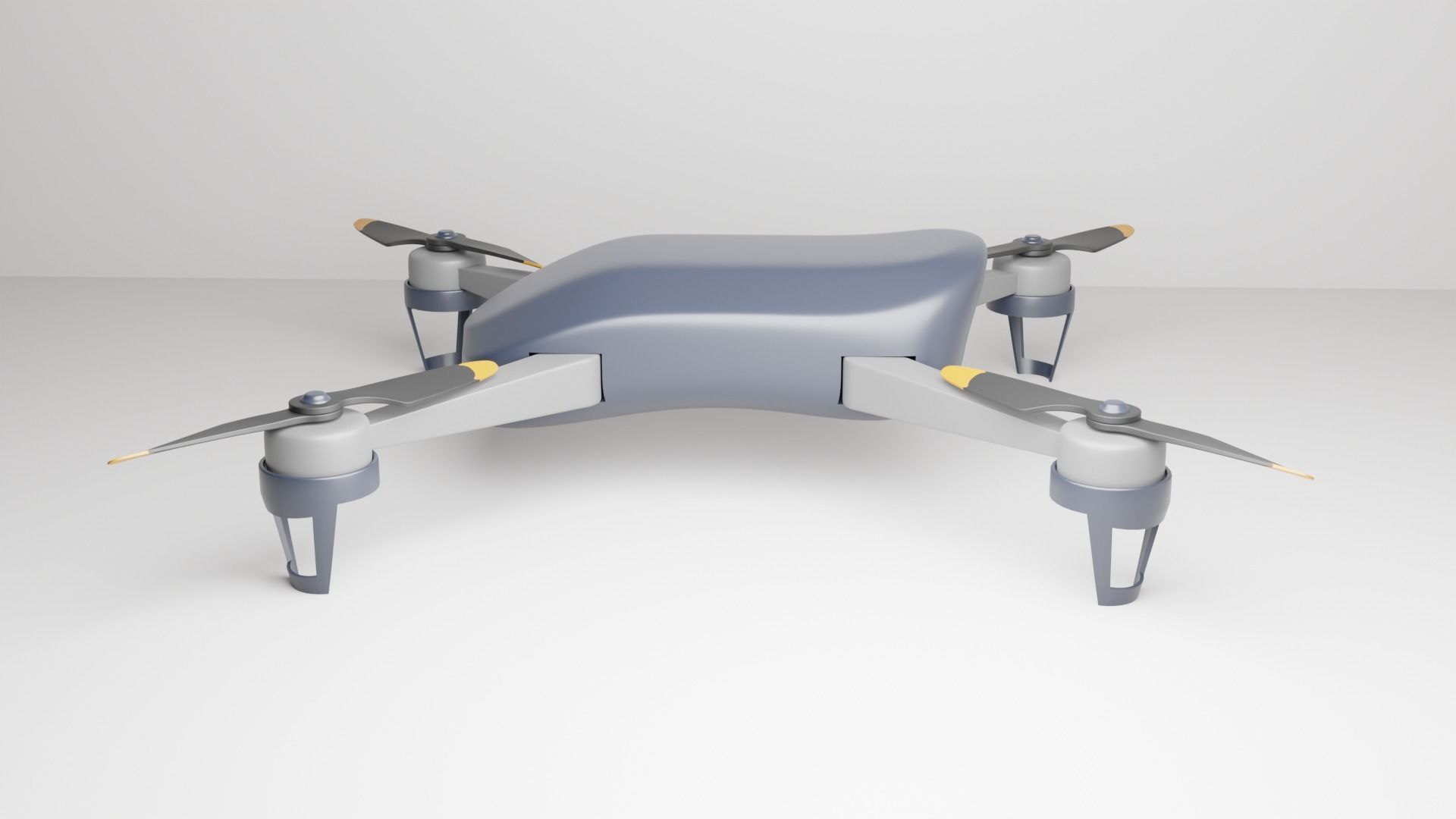 Drone - Quadcopter 3D model_8