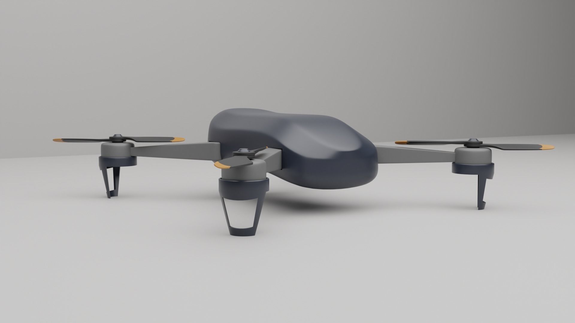 Drone - Quadcopter 3D model_3