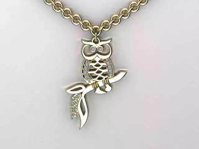 owl pendant