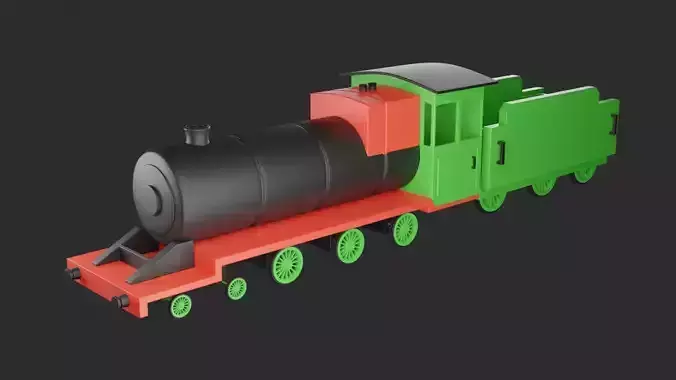 Train with engine
