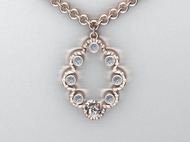 pendant jewelry 3D print model_1