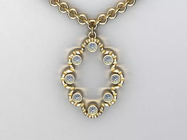 pendant jewelry 3D print model_0