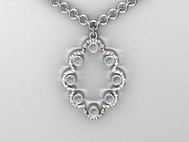 pendant jewelry 3D print model_2