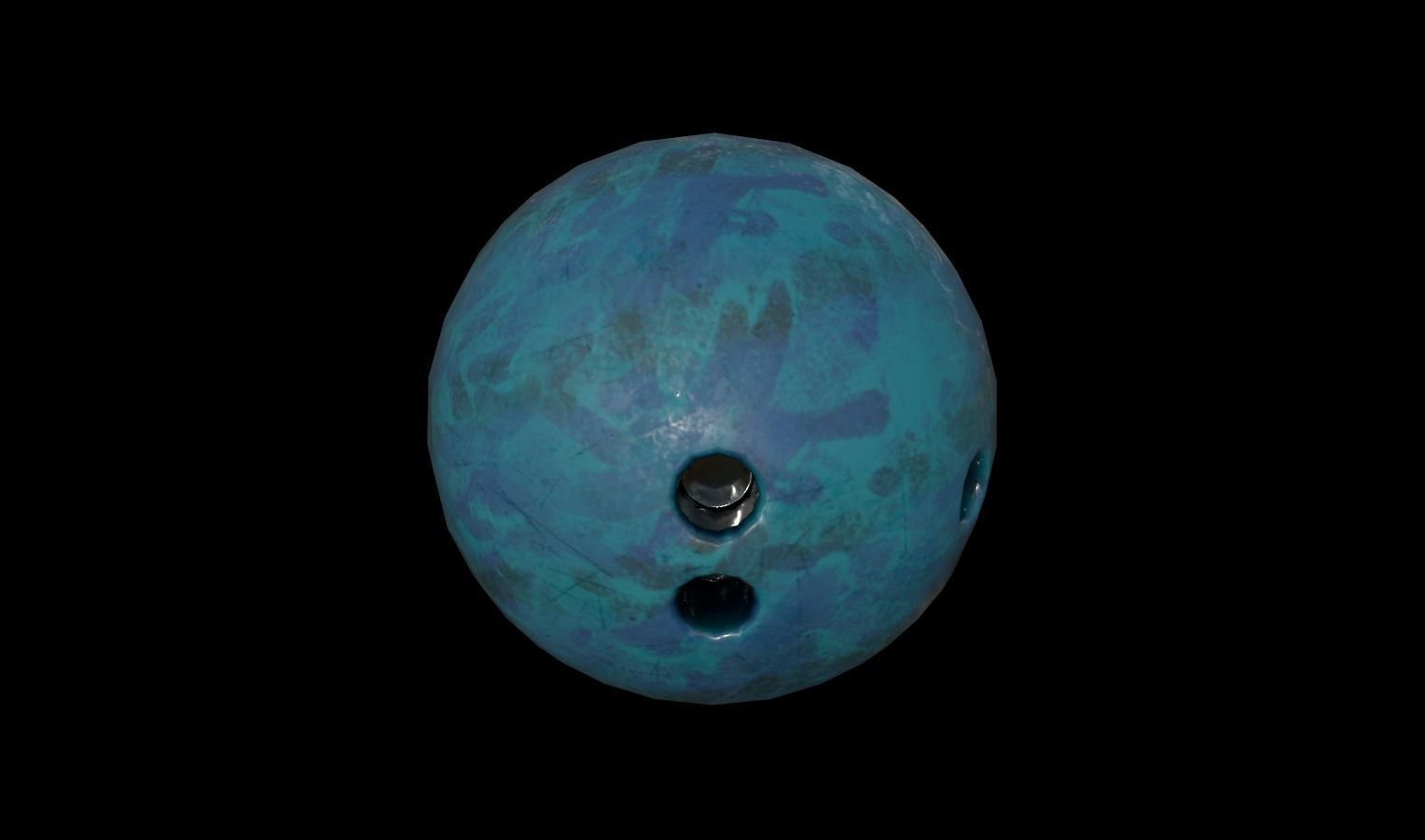 Bowling Props Low-poly 3D model_3