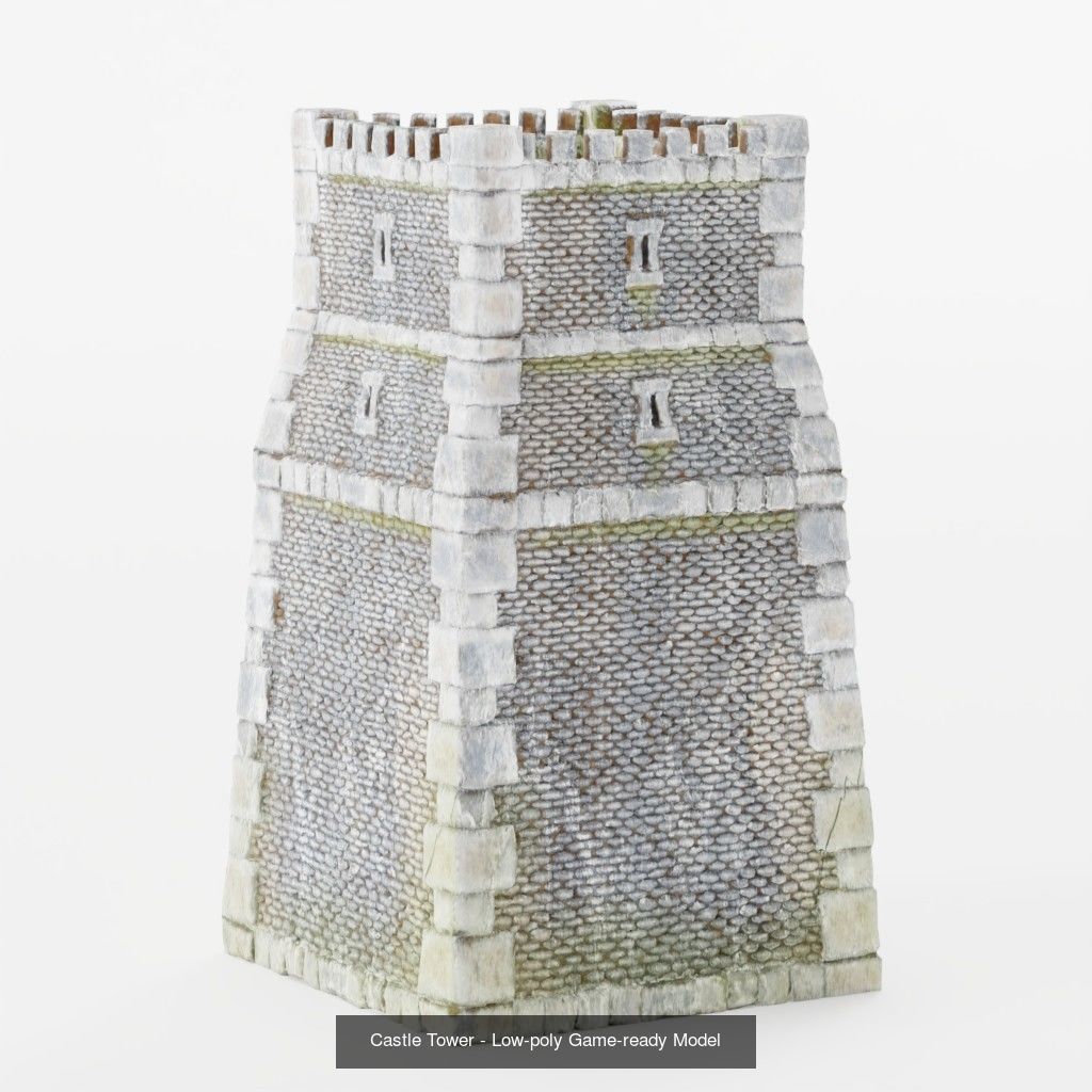 19 Medieval Low-Poly Game-Ready Asset Collection _15