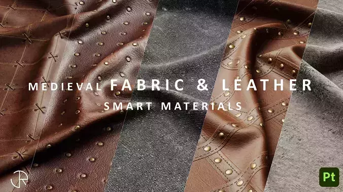 Medieval Fabric and Leather Smart Materials Texture