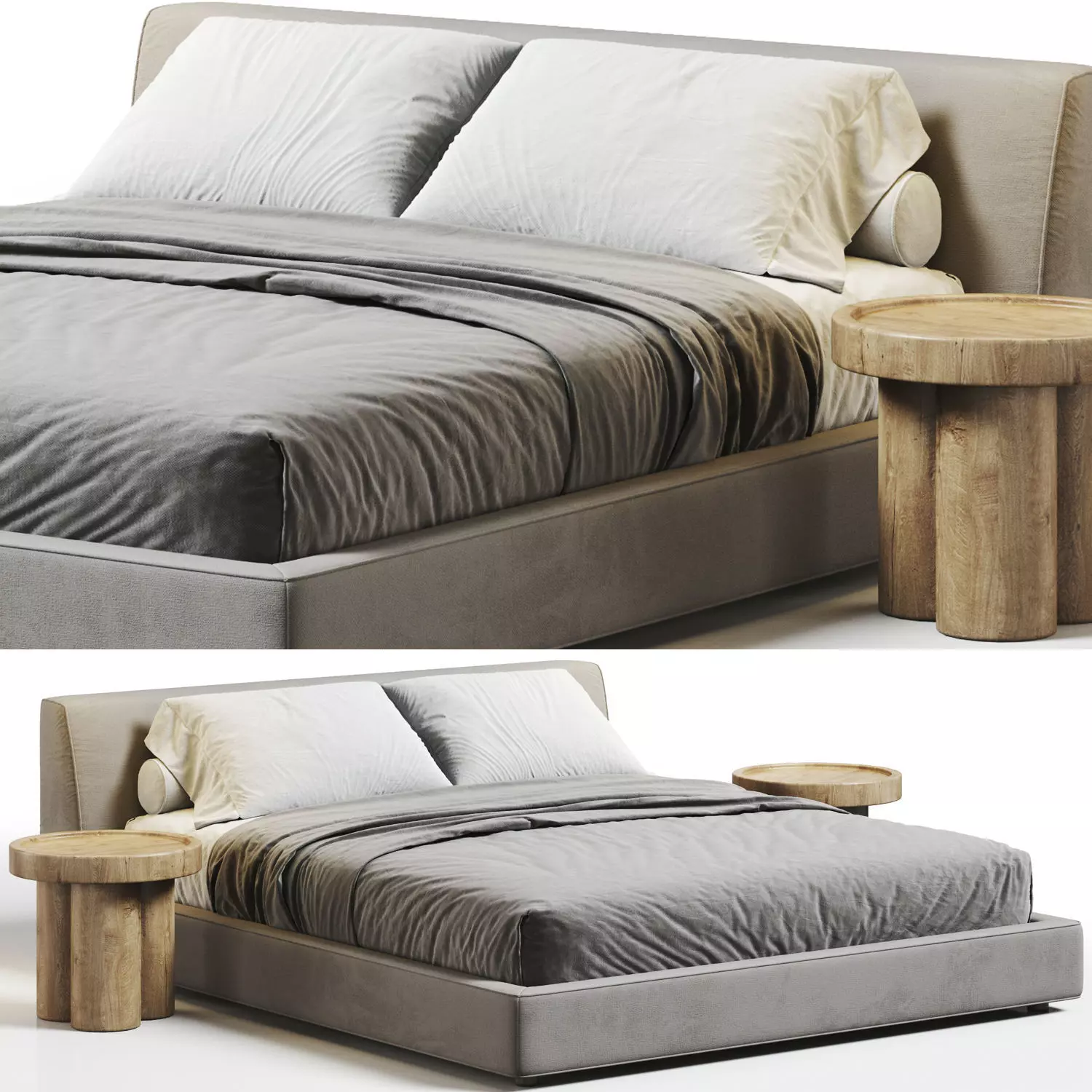 Solftland Bed 3D model