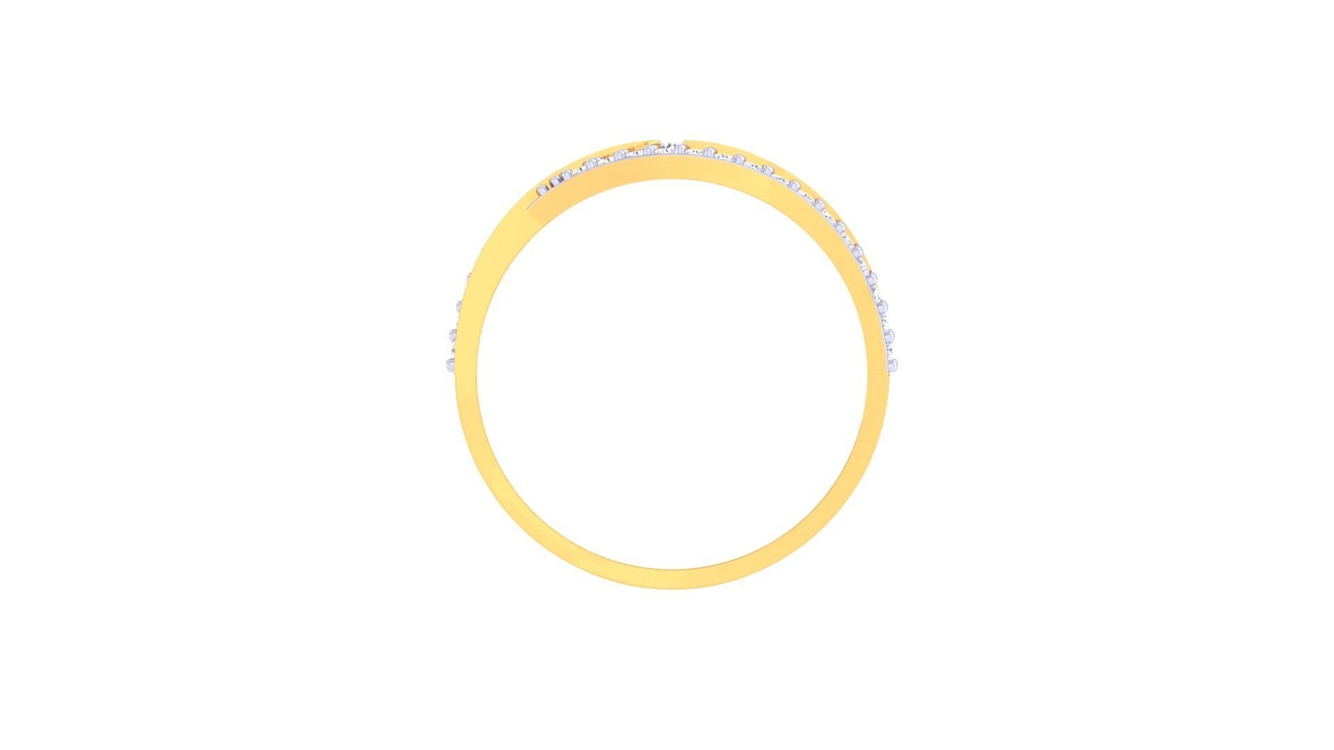 Band Ring - 389A 3D print model_2