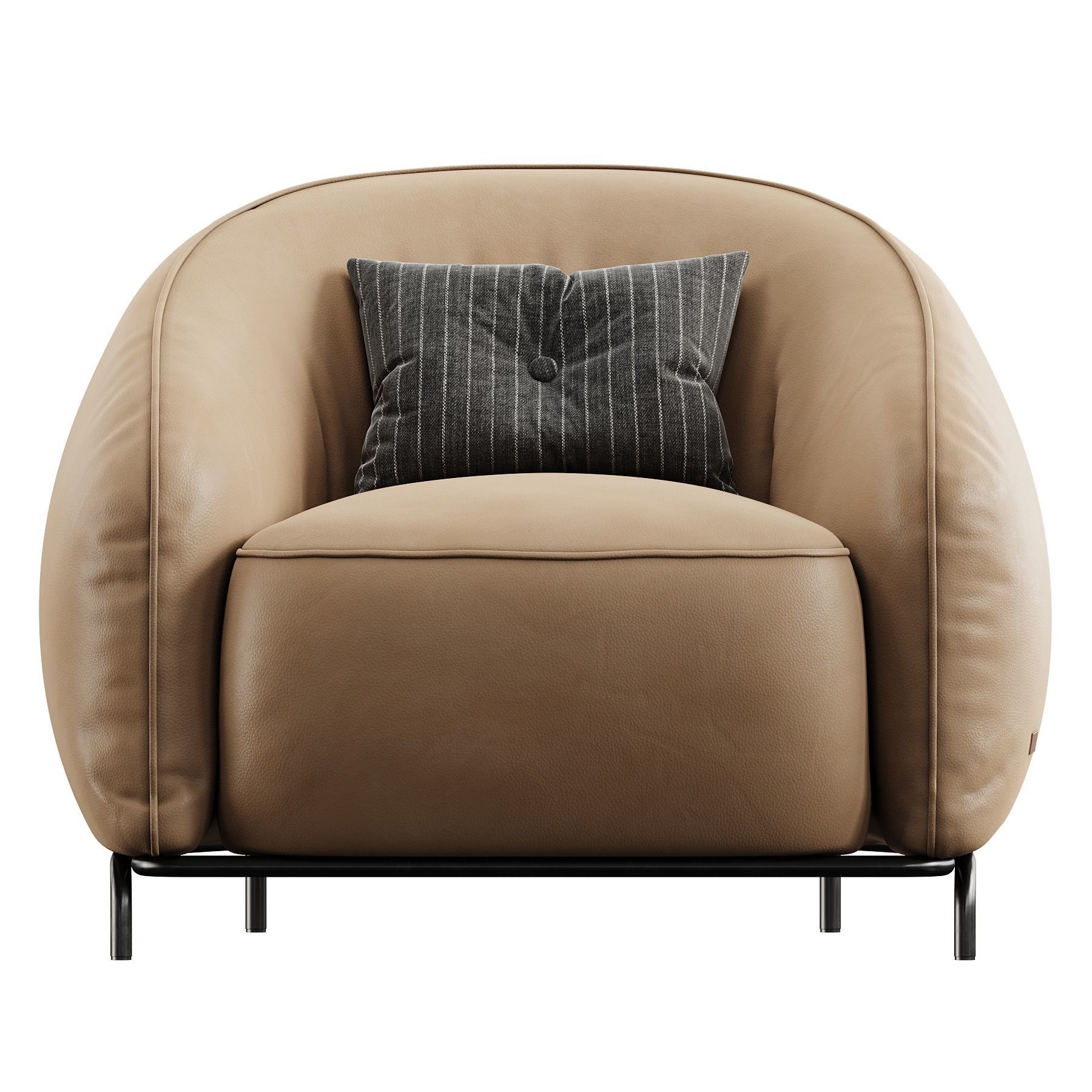 Nest Armchair by Nicoline 3D model_4