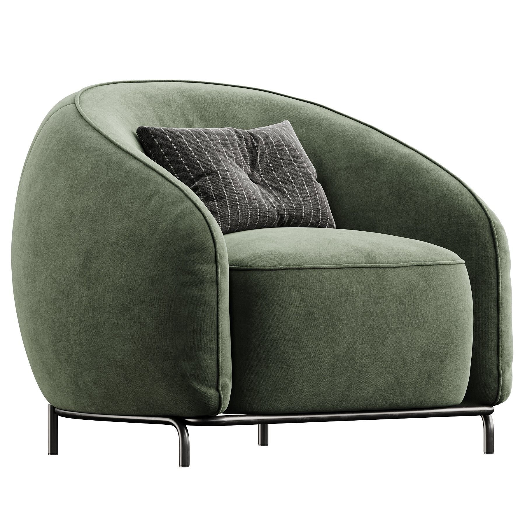 Nest Armchair by Nicoline 3D model_1