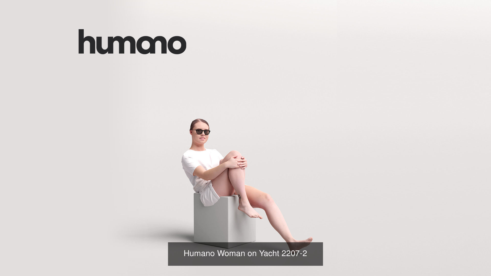 Humano 6-Pack - YACHT PEOPLE - 6x 3D models A 3D Model Collection_6