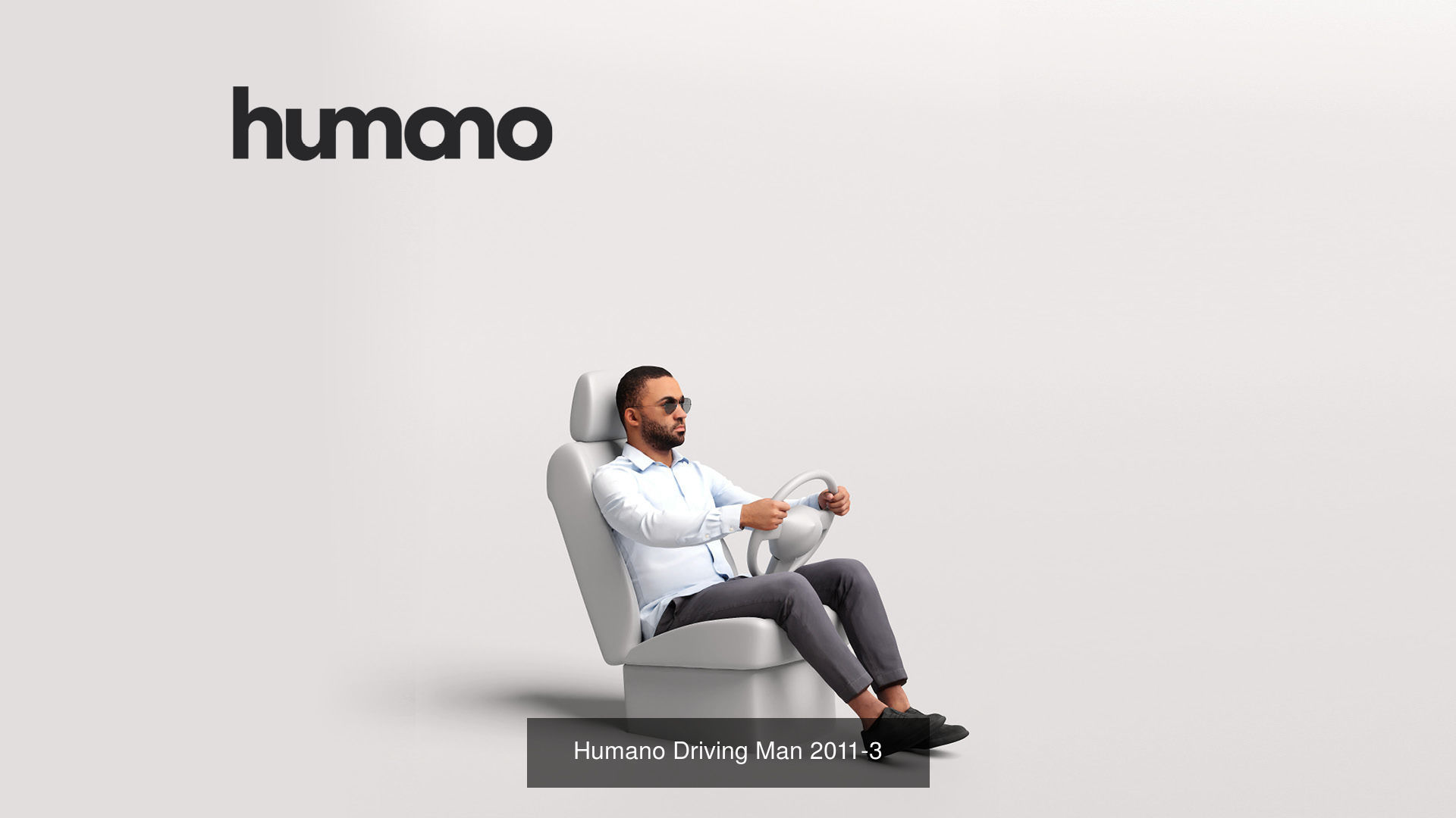 Humano 6-Pack - PEOPLE FOR CARS - 6x 3D models A 3D Model Collection_3