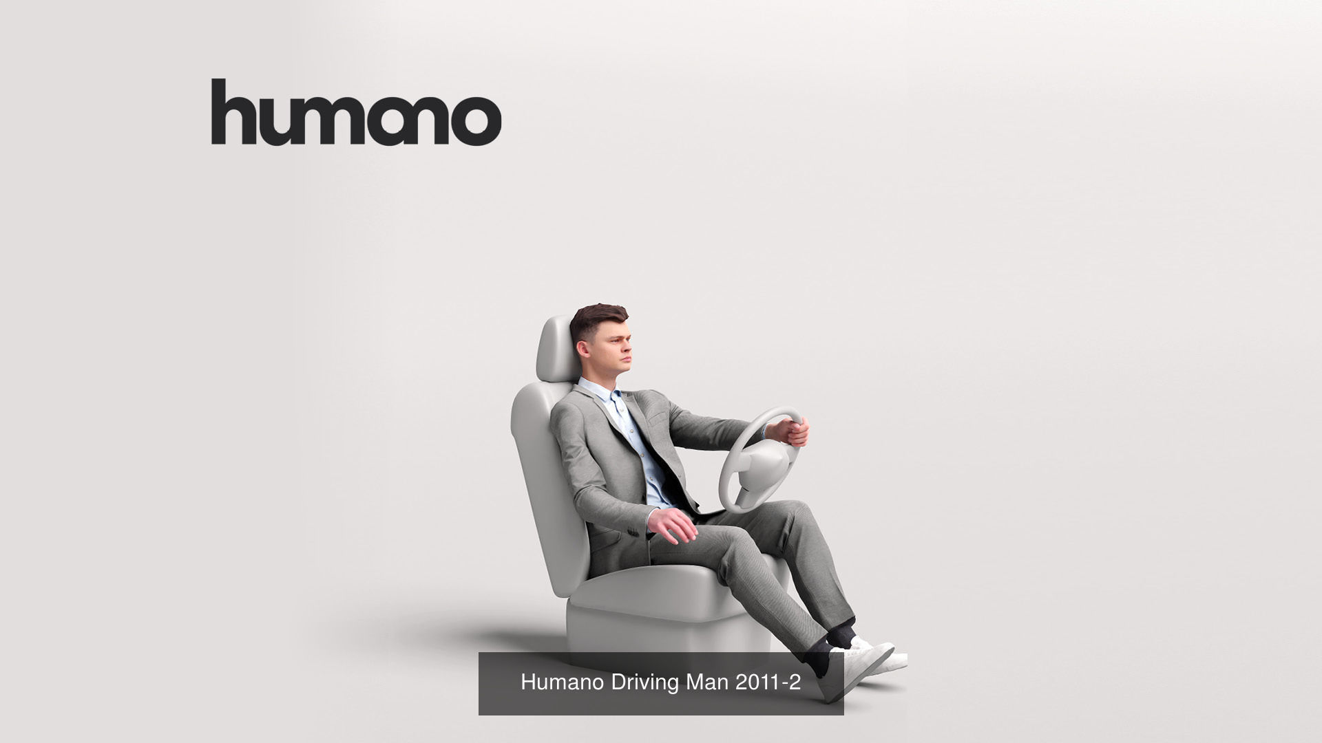 Humano 6-Pack - PEOPLE FOR CARS - 6x 3D models A 3D Model Collection_2