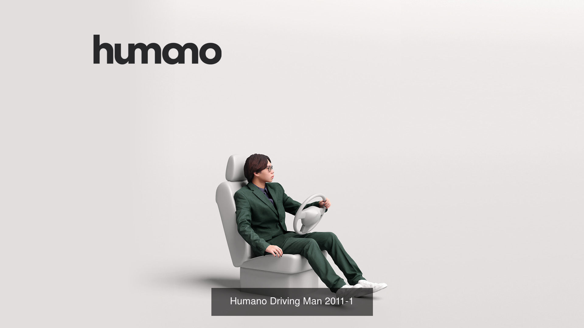 Humano 6-Pack - PEOPLE FOR CARS - 6x 3D models A 3D Model Collection_1