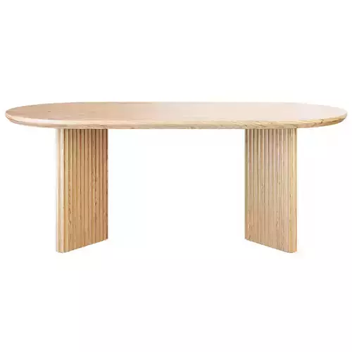 Basalto Oval Dining Table by Dale Italia