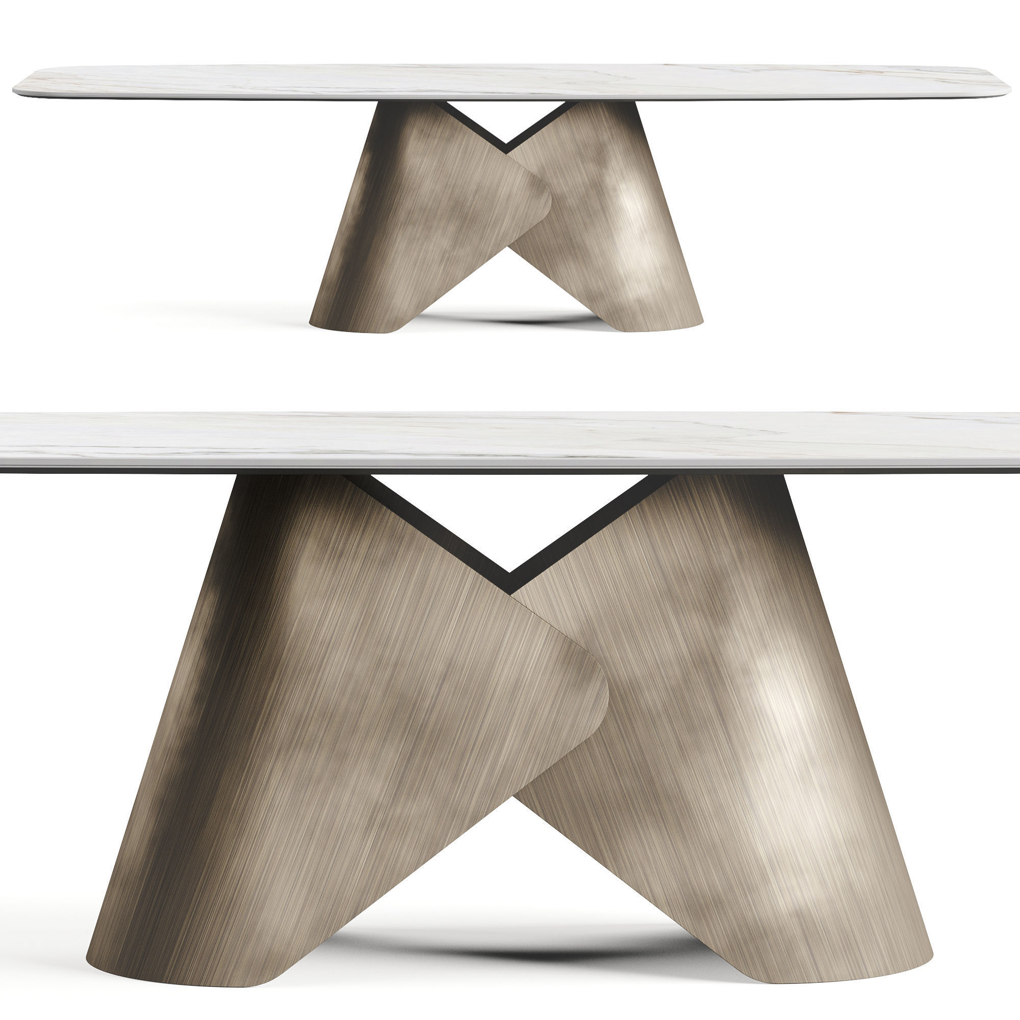 Cattelan Scott Keramik Table 3D model_1