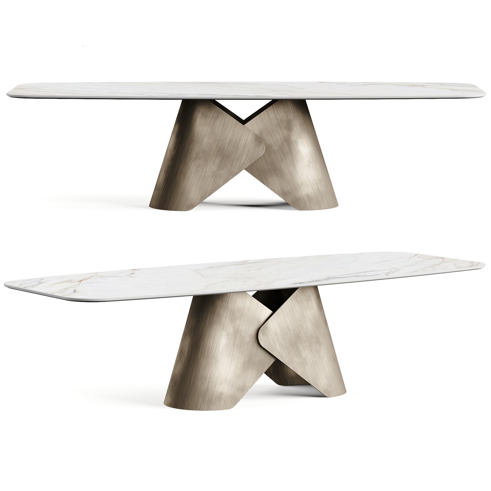 Cattelan Scott Keramik Table 3D model_2