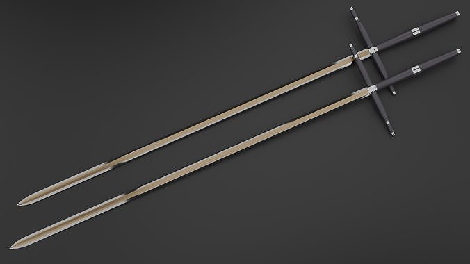 Sword 01 Low-poly 3D model