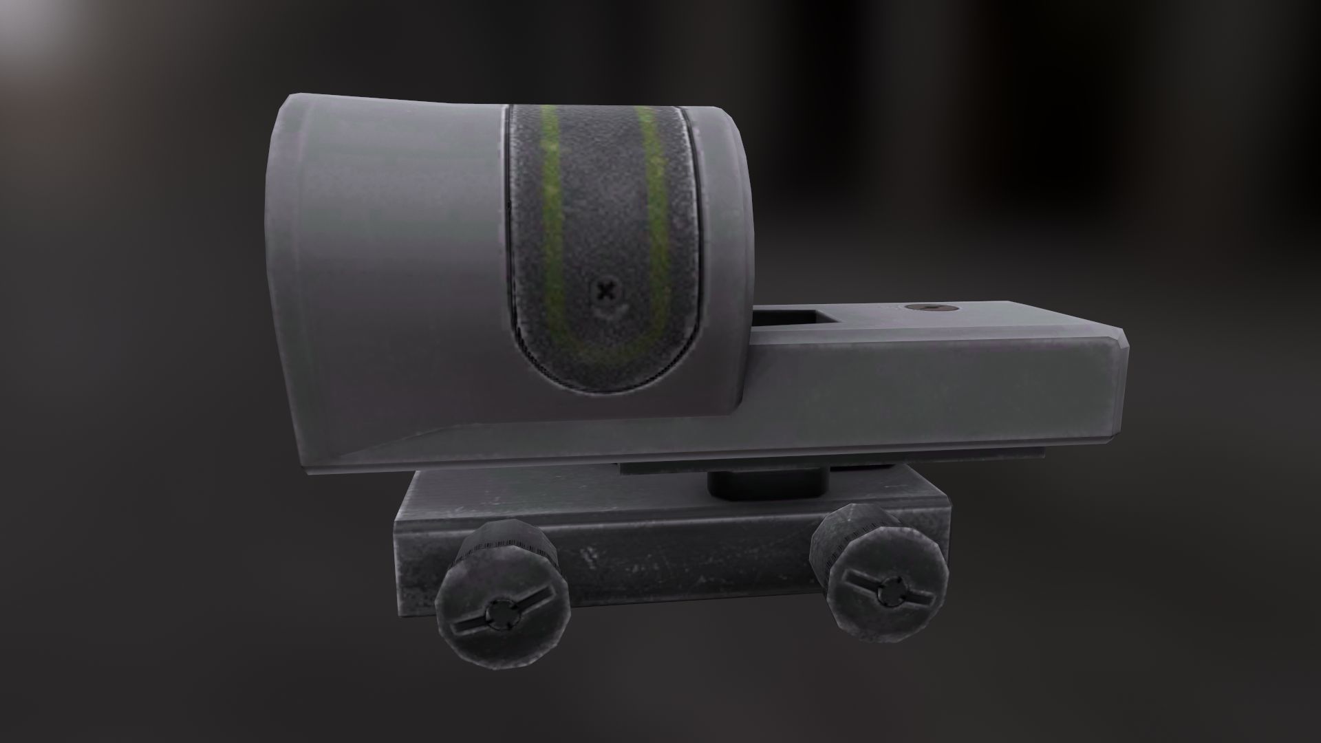 Reflex RX34 Low-poly 3D model_3