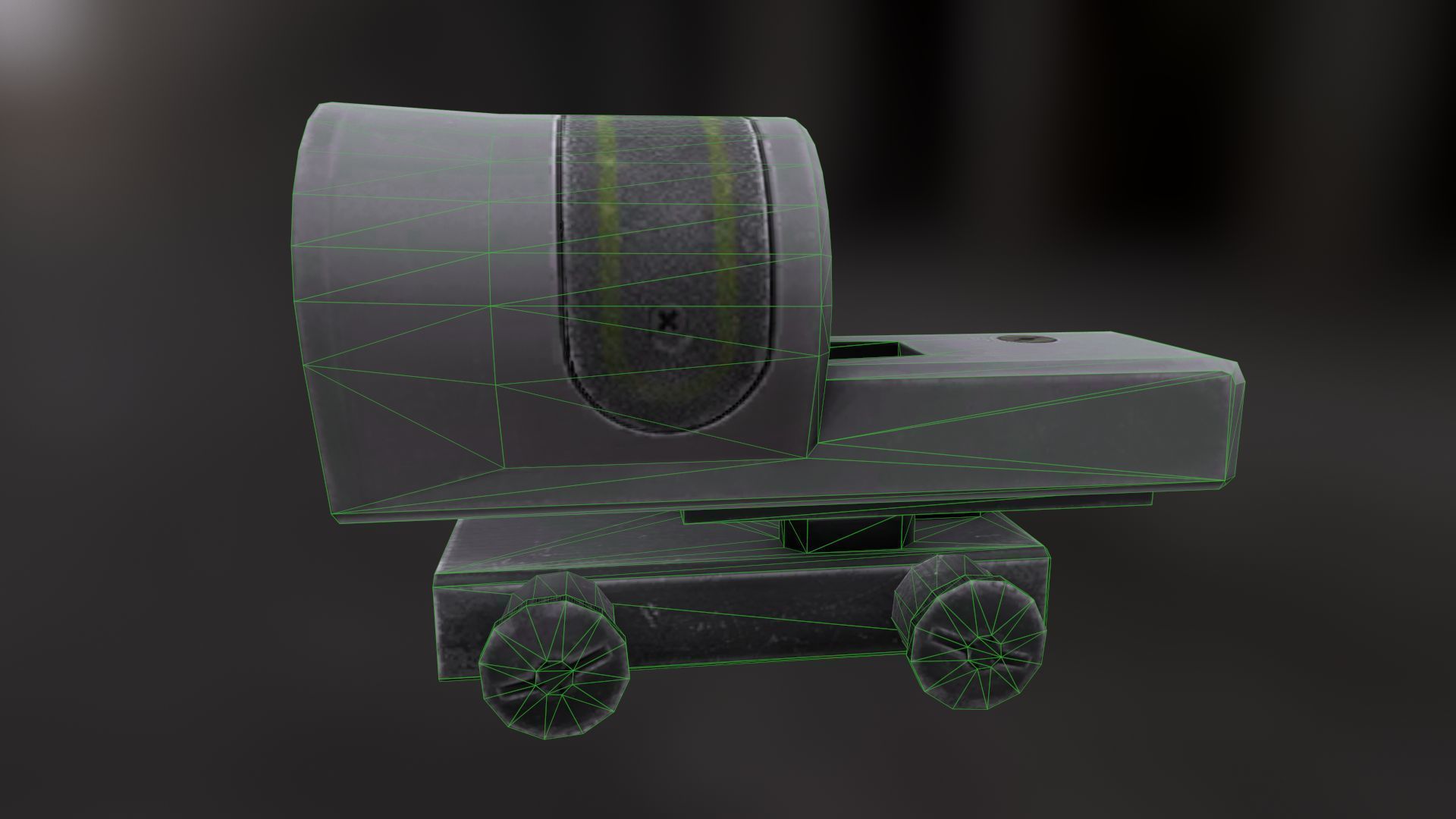 Reflex RX34 Low-poly 3D model_5