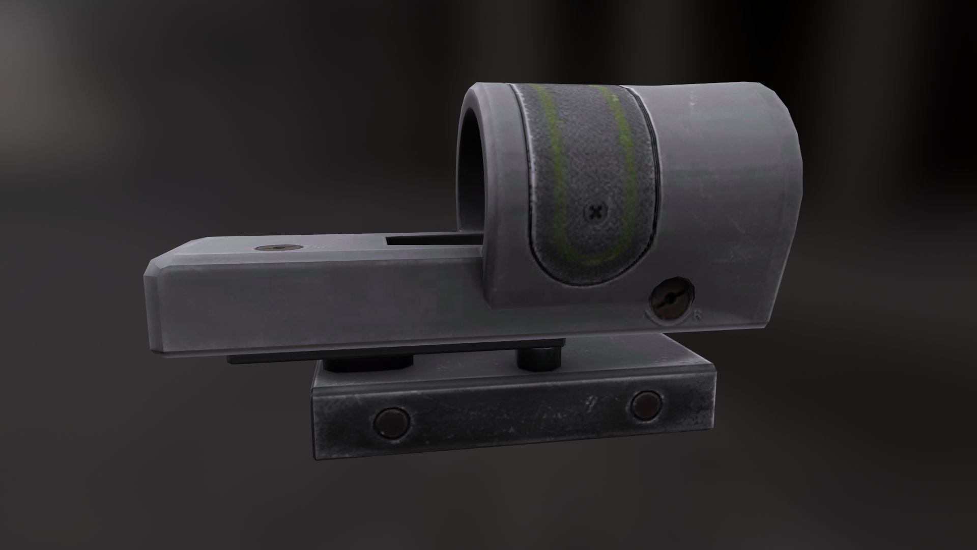 Reflex RX34 Low-poly 3D model_2