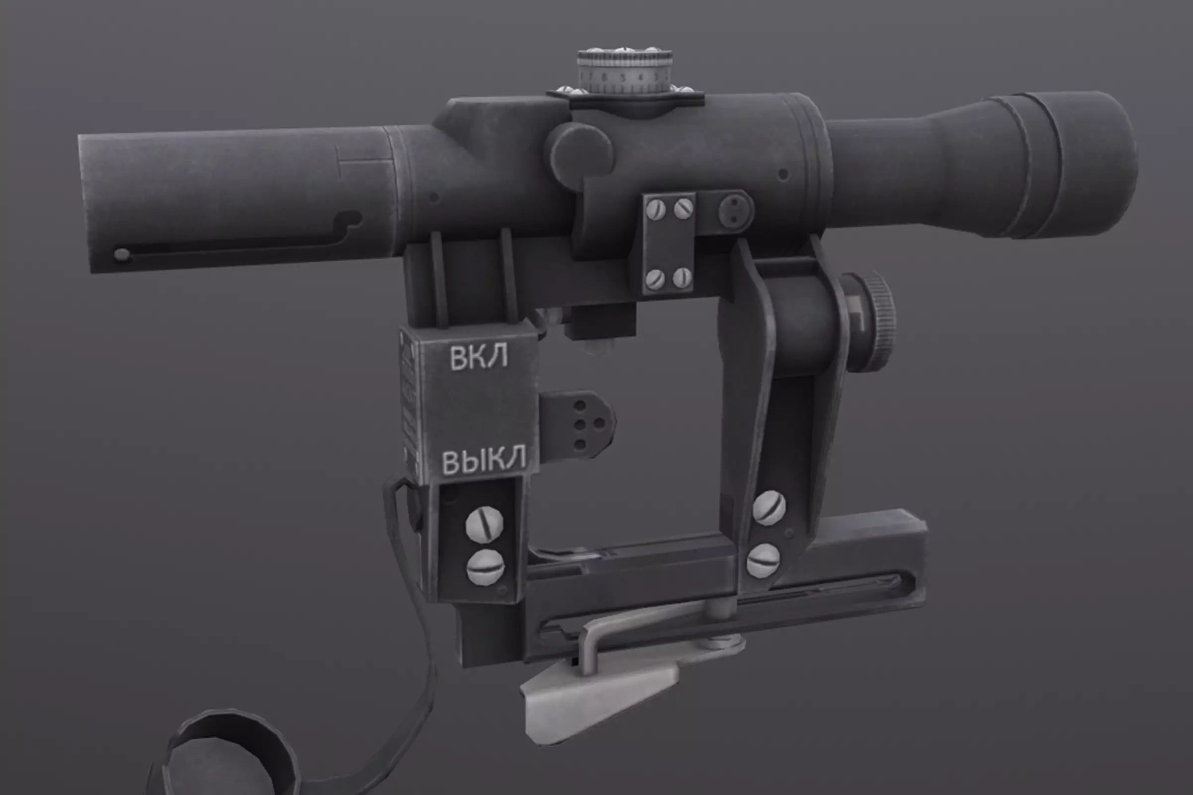 POSP 4x24 Low-poly 3D model_0