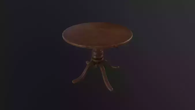 Table 3D Model Low-poly 3D model Table 3D Model Low-poly 3D model