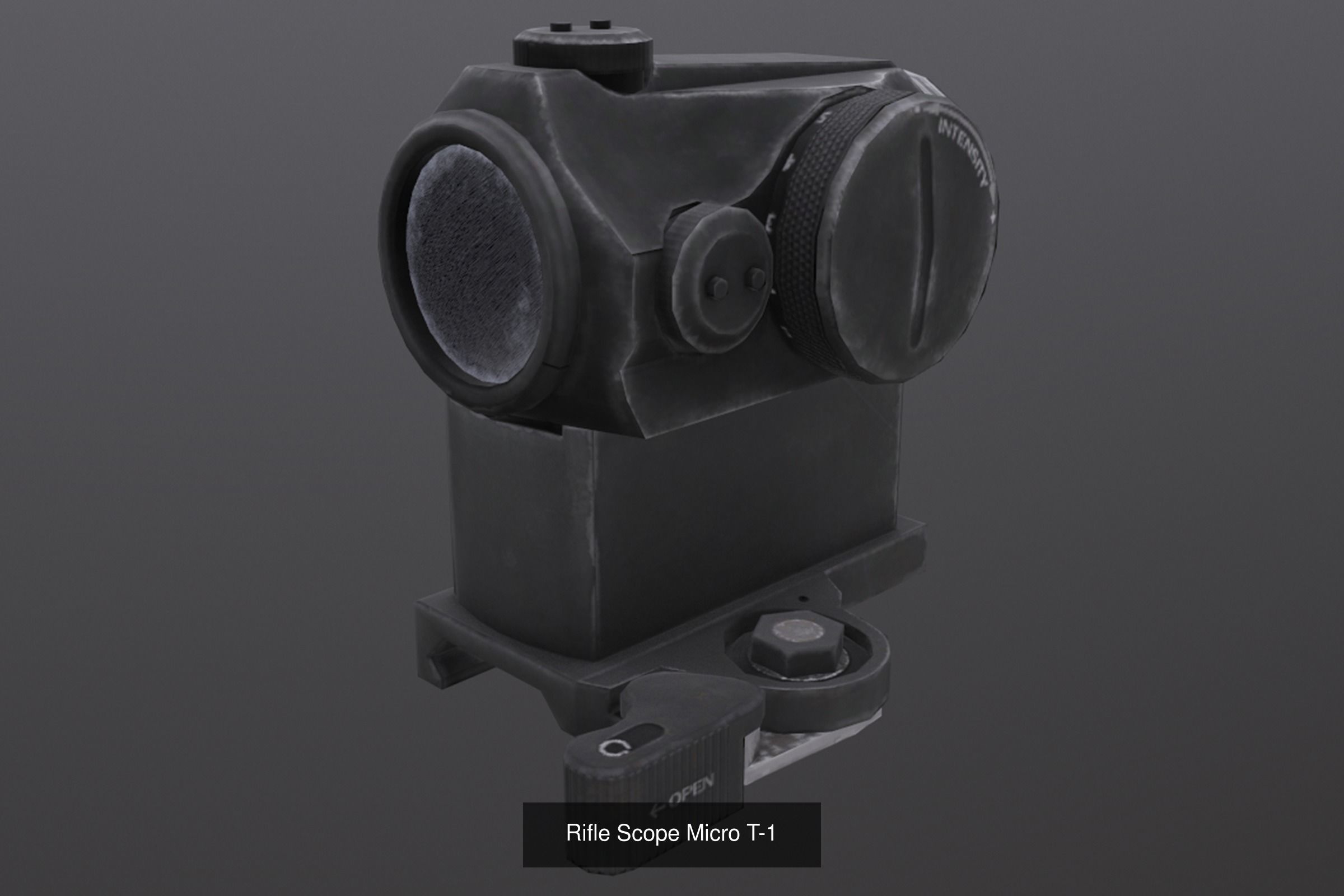 Rifle Scope Pack 3D Model Collection_2