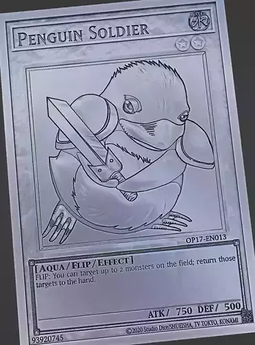 penguin soldier - yugioh 
