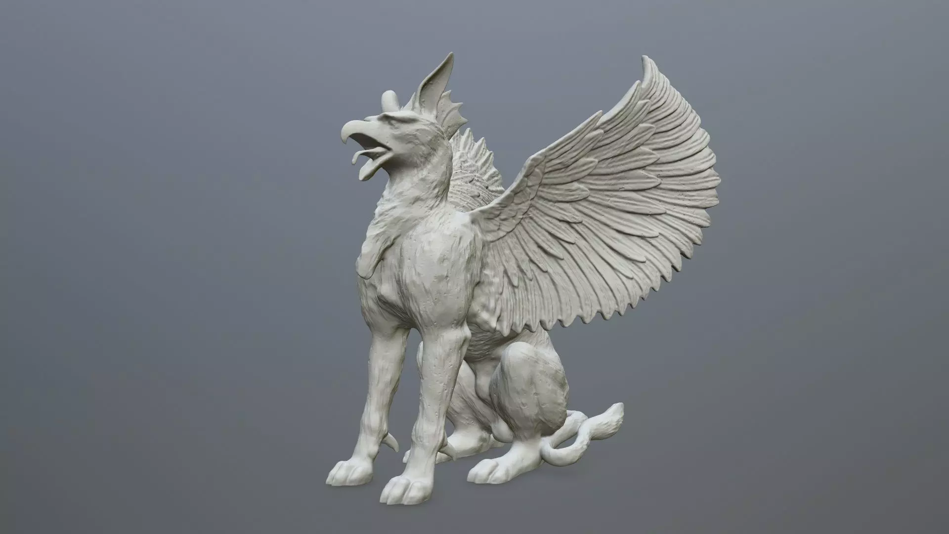 Statue Creature 3D print model