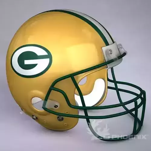 Green Bay Packers official game helmet