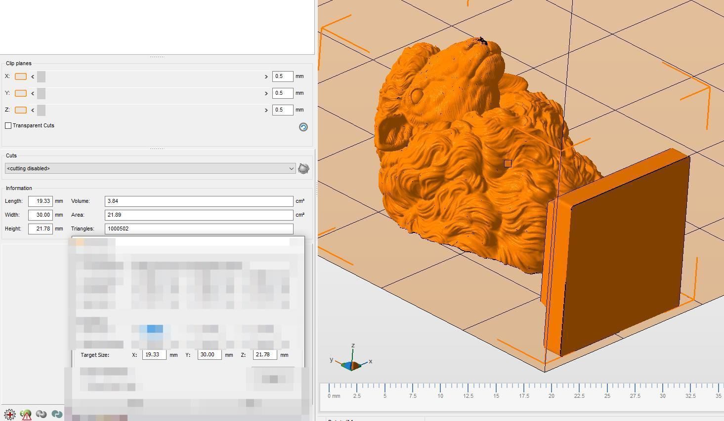 Sheep head 3D print model_21