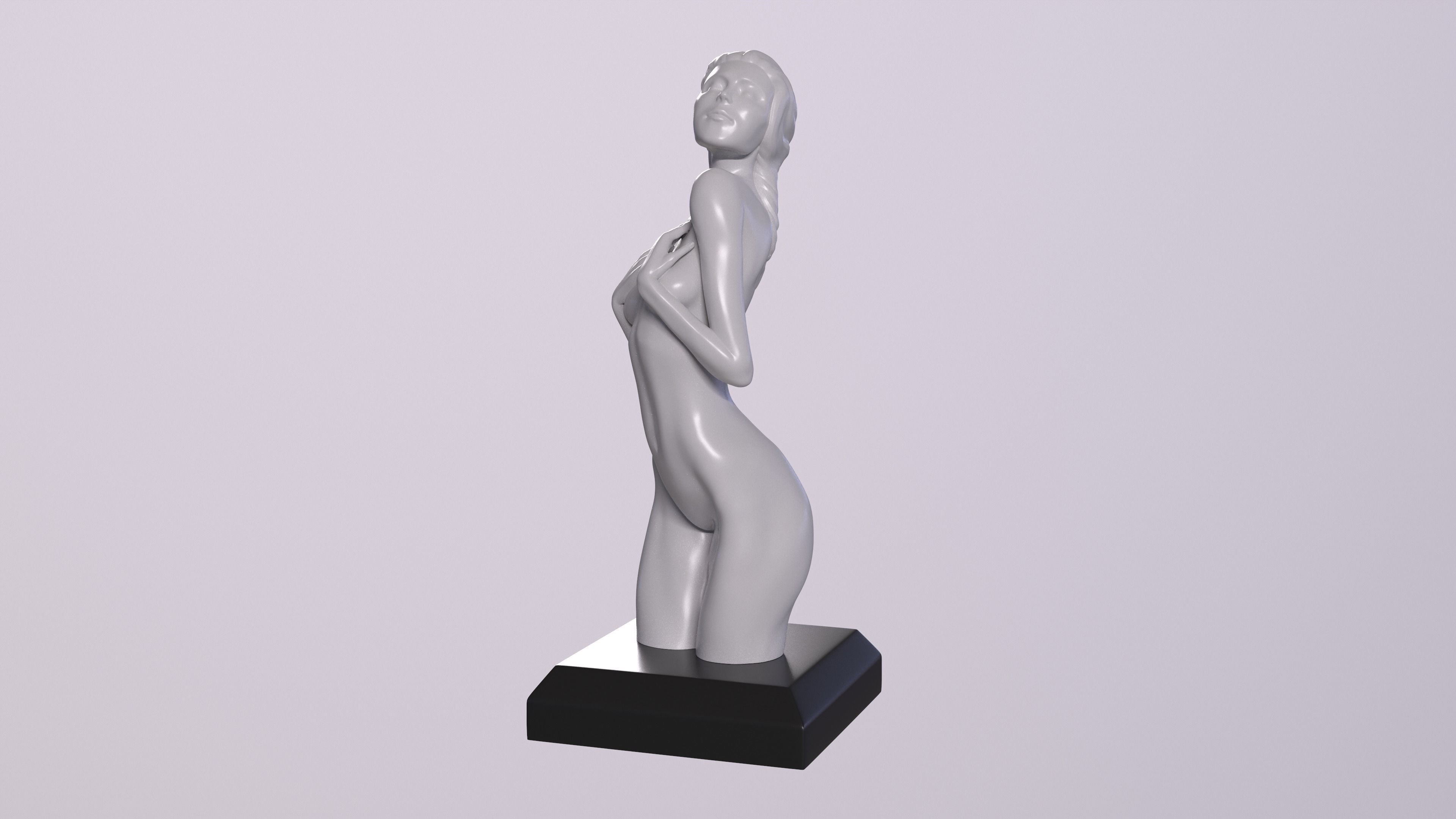 Nymph Printable Figurine 3D print model_8