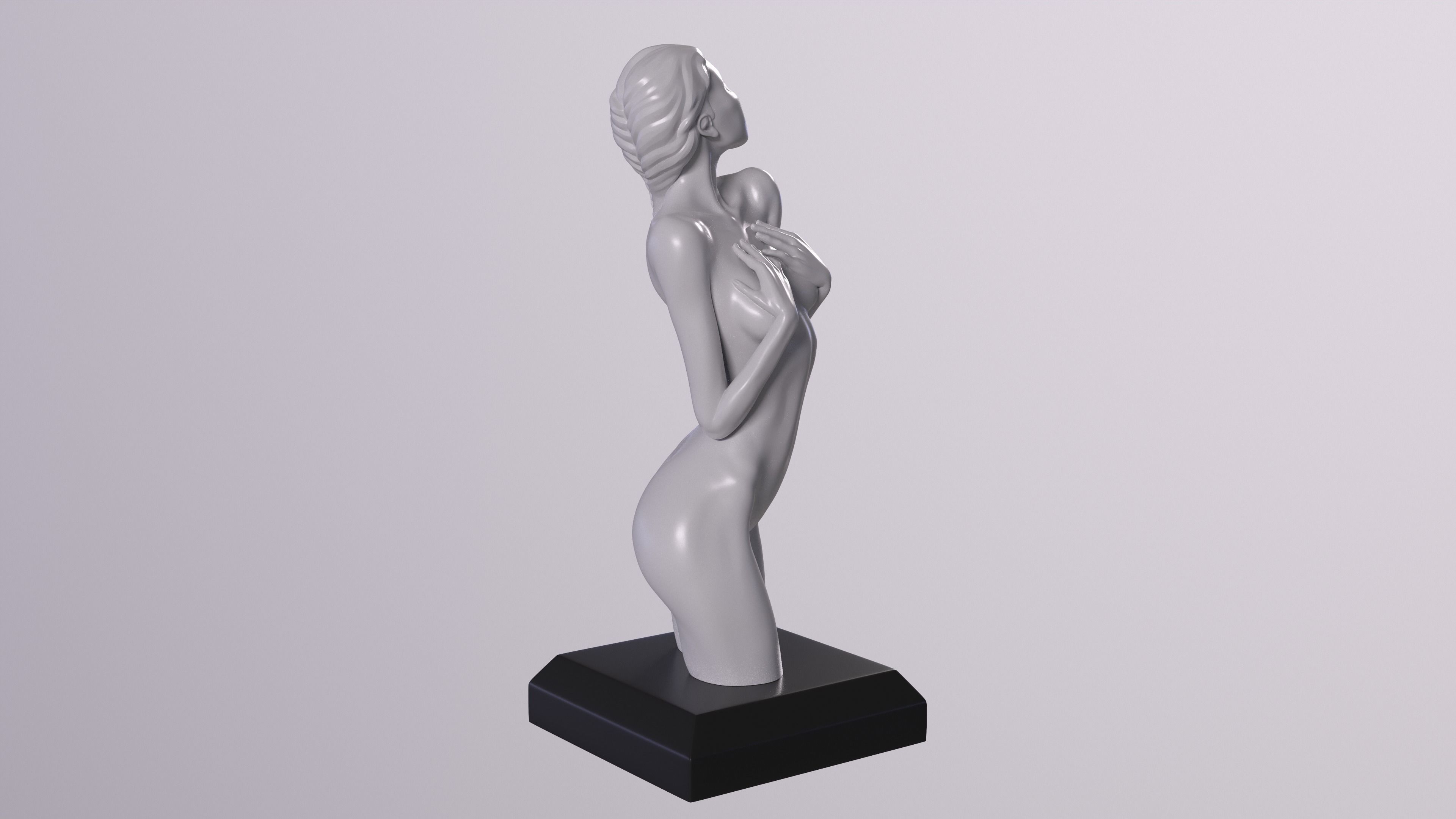 Nymph Printable Figurine 3D print model_15