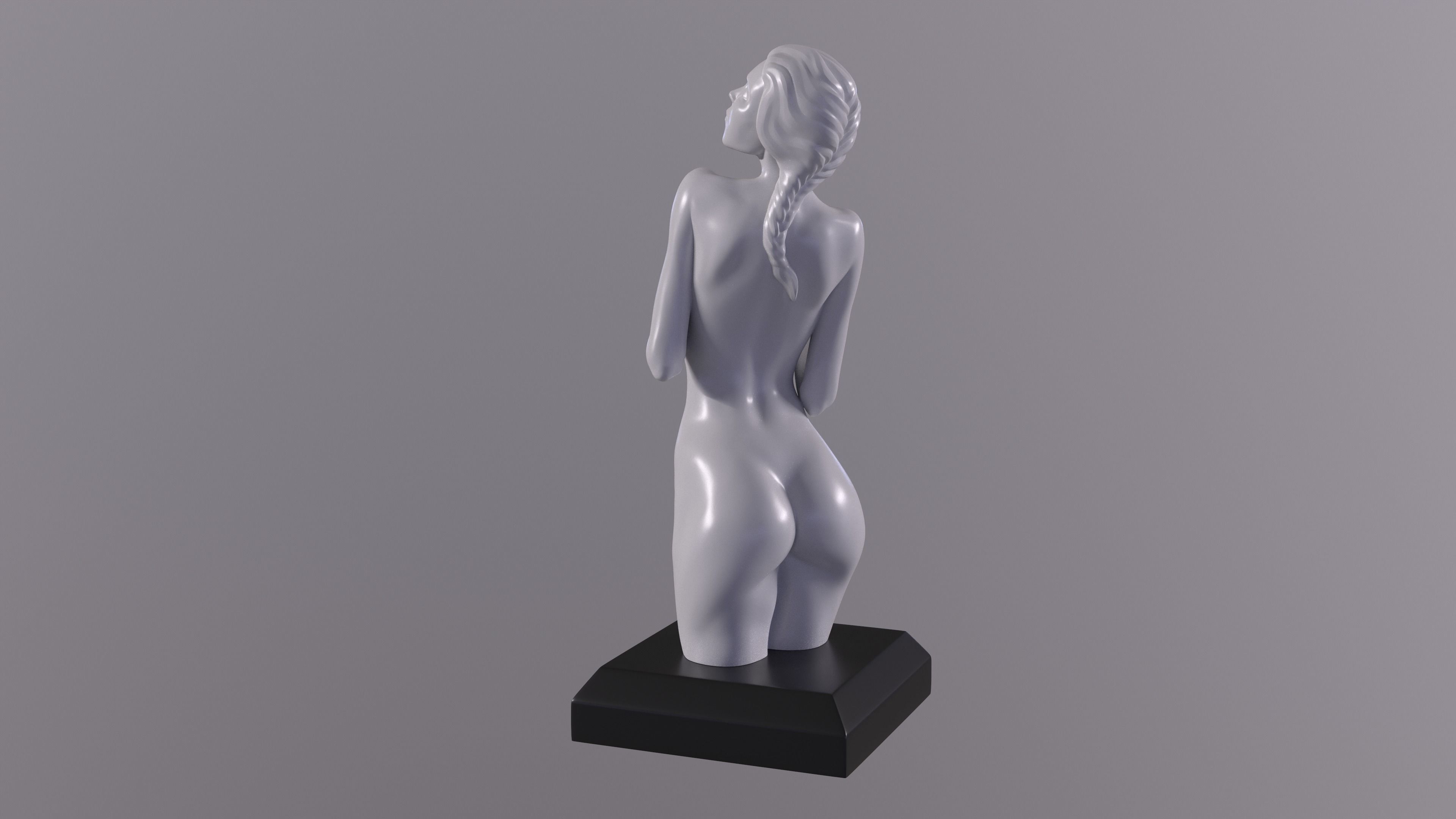 Nymph Printable Figurine 3D print model_11