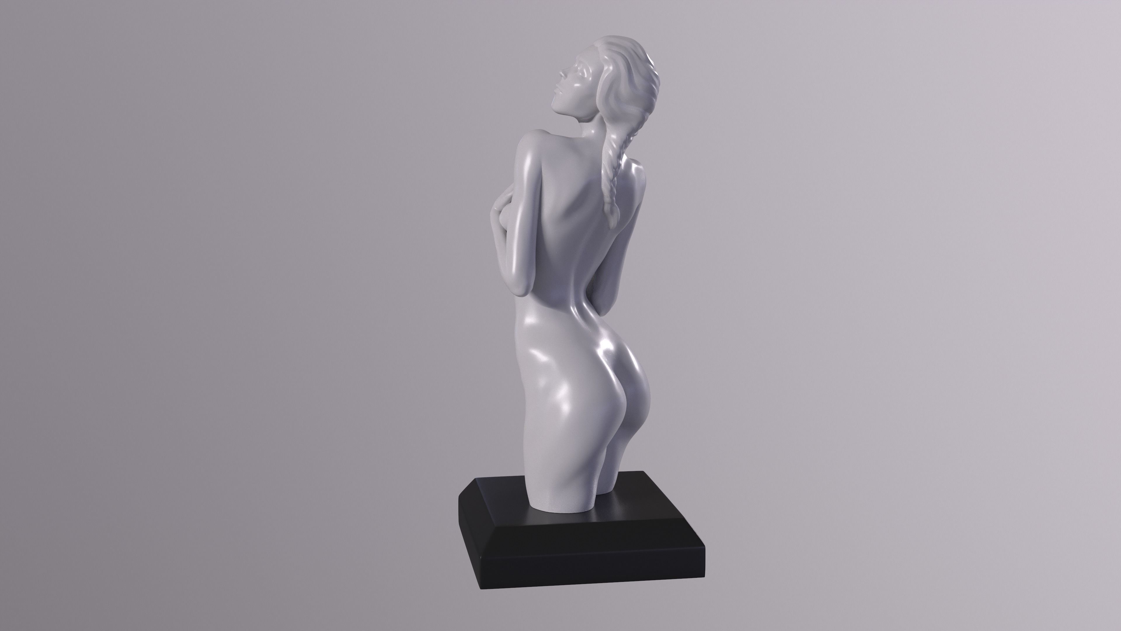 Nymph Printable Figurine 3D print model_10