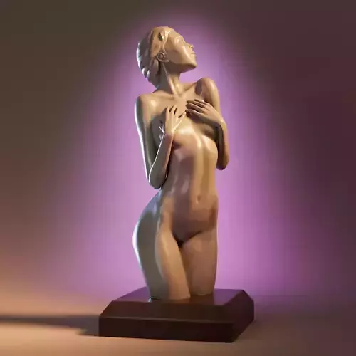 Nymph Printable Figurine 3D print model