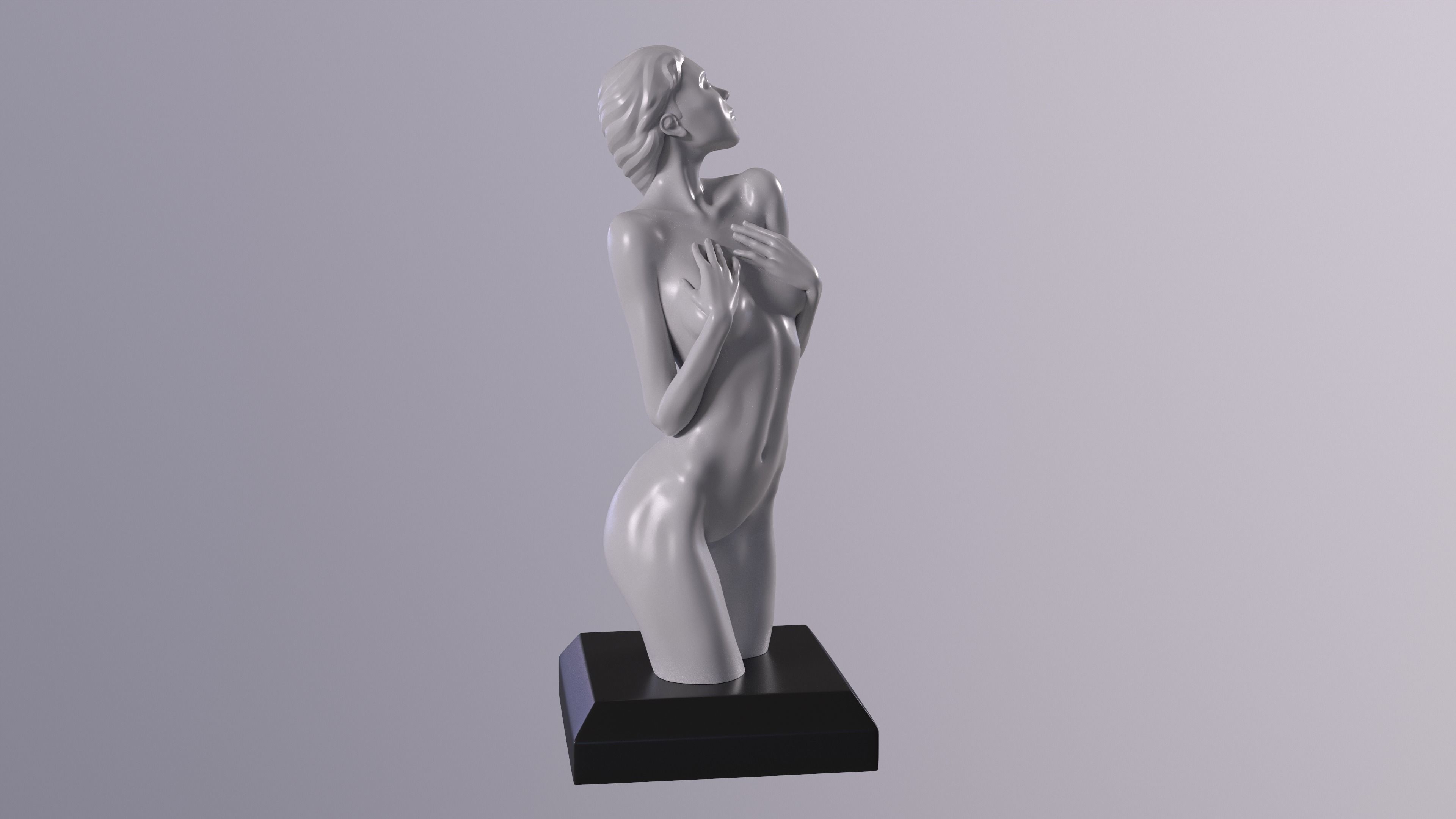 Nymph Printable Figurine 3D print model_16